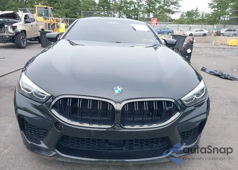 2020 BMW M8 z USA, uszkodzony, nr VIN WBSAE0C02LCD57616